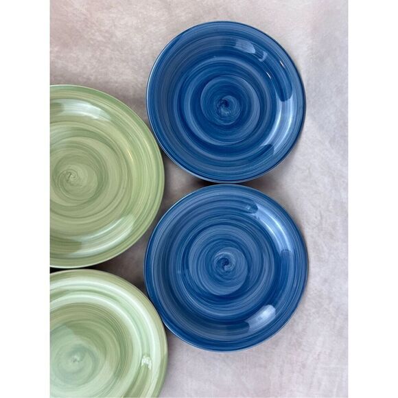 Vintage Citrus Grove Plates Set of 4 - Picture 2 of 8